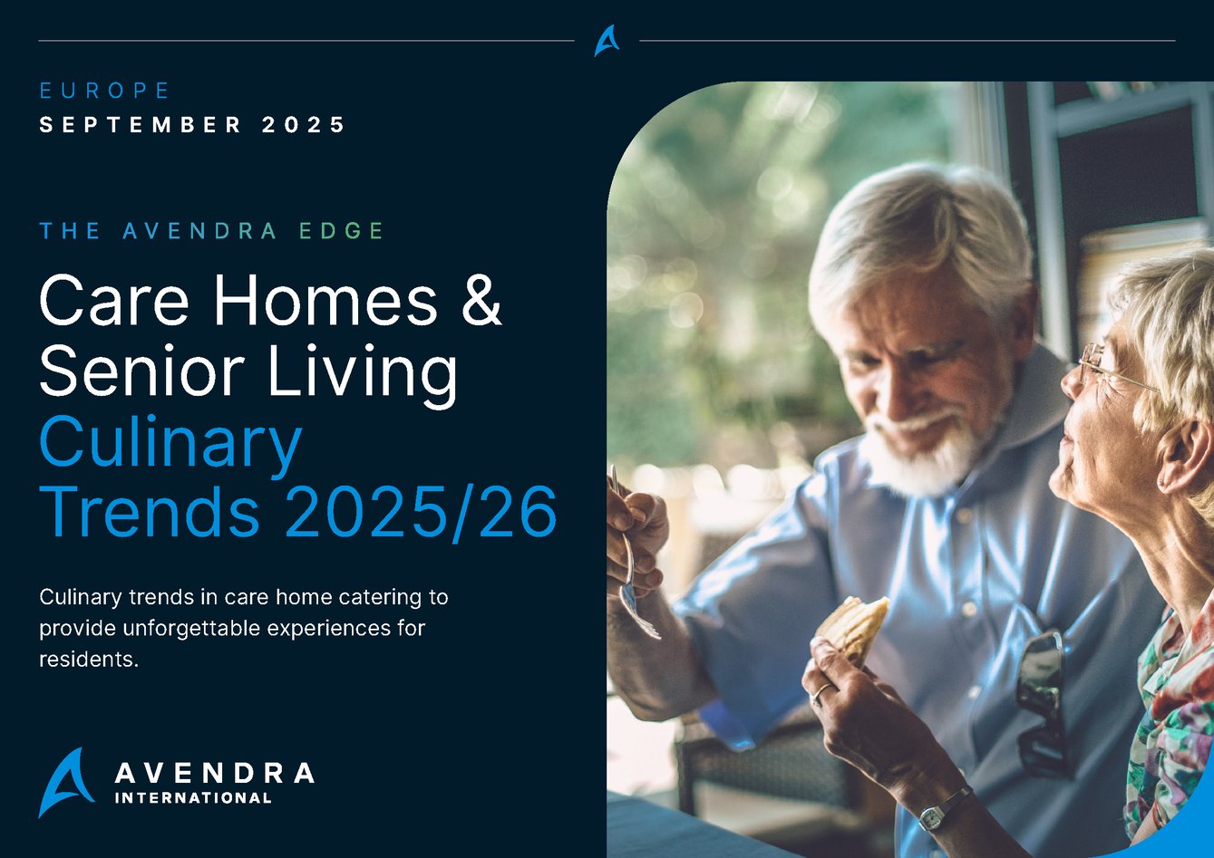 Image of the front cover of the Care Home Culinary Trends